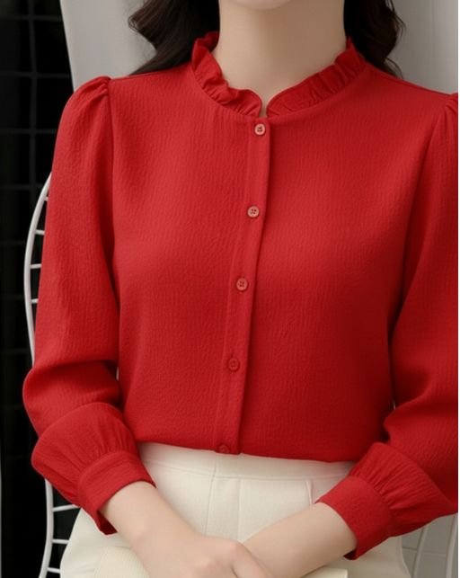 Women Red Shirt