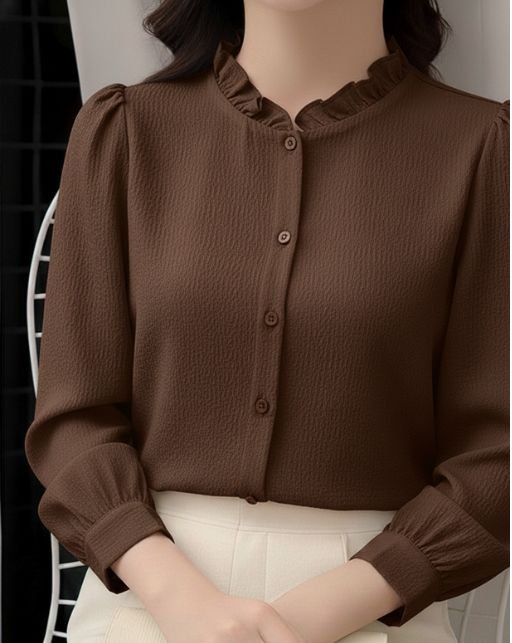 Women Brown Shirt