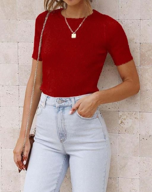 round-neck-half-selvees-crop-top-2
